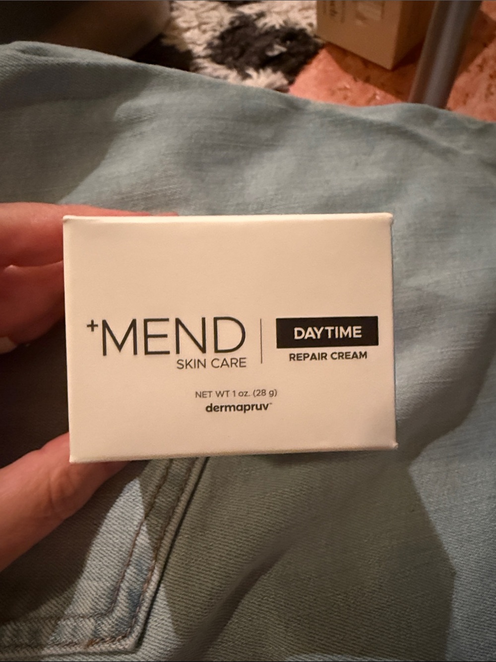 MEND Skin Care Daytime Repair Cream. Dermapruv